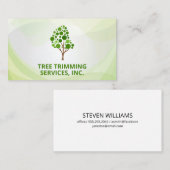 ツリースタイリッシュロゴ | 造園 名刺 (正面/裏面)