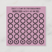 ツリースタンプロイヤリティカード ロイヤリティカード (裏面)