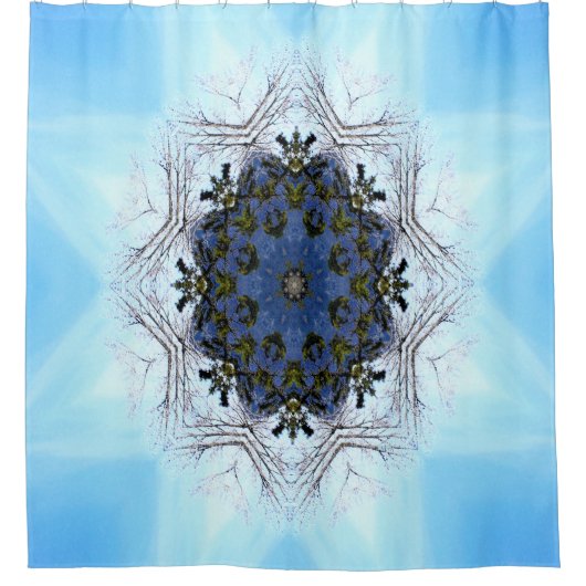 ツリースター….. シャワーカーテン (正面)