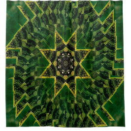 ツリースター…... シャワーカーテン