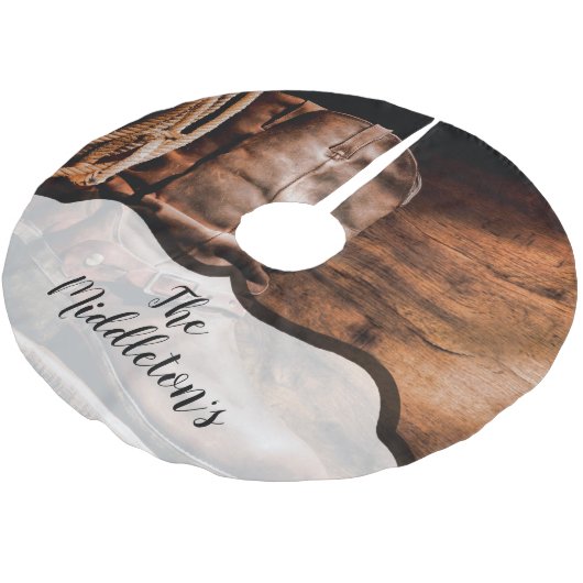 ツリースパーソナライズされたカートカウボーイブーツバーンウッドロス ブラッシュドポリエステルツリースカート (アングル)