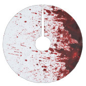 ツリースパーソナライズされたカートブラッド（ばちゃばちゃ）跳ねるヴァンパ得イア ブラッシュドポリエステルツリースカート (正面)