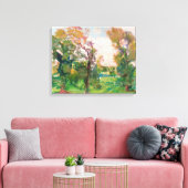 ツリーズインヴィラボルゲーゼバイアルマンドスパディニキャンバス キャンバスプリント (インサイチュ (リビング))