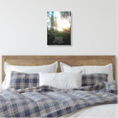 ツリーズクリスチャン聖書聖句聖なる書物、 経典創造芸術 キャンバスプリント (インサイチュ (寝室))