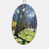 ツリーズセントラルパークNY セラミックオーナメント (左)