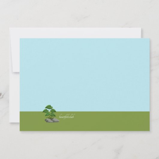 ツリーズファミリー懇親会 招待状 (裏面)