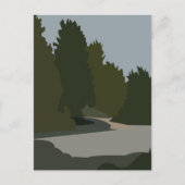 ツリーズフォレストクリーク自然 ポストカード (正面)