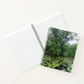 ツリーズレイクリー舗装スパイラルノートブック ノートブック (内部)