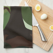 ツリーズ植物学自然 キッチンタオル (四つ折り)