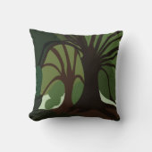 ツリーズ植物学自然 クッション (正面)