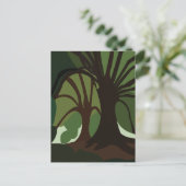 ツリーズ植物学自然 ポストカード (スタンド正面)