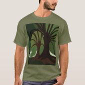 ツリーズ植物学自然 Tシャツ (正面)