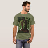ツリーズ植物学自然 Tシャツ (正面フル)