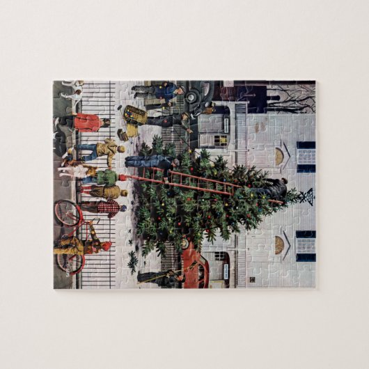 ツリータウンスクエア ジグソーパズル (横)