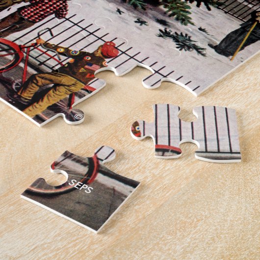 ツリータウンスクエア ジグソーパズル (側面)