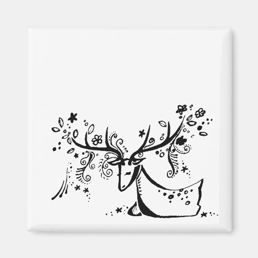 ツリーディアー マグネット (正面)