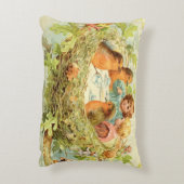 ツリートップティーパーティー アクセントクッション (裏面(縦))