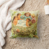 ツリートップティーパーティー クッション (ブランケット)