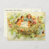 ツリートップティーパーティー ポストカード (正面/裏面)