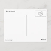 ツリートップ抽象芸術はがき ポストカード (裏面)