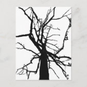 ツリートップ抽象芸術はがき ポストカード (正面)