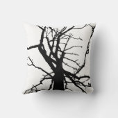 ツリートップ抽象芸術枕 クッション (裏面)