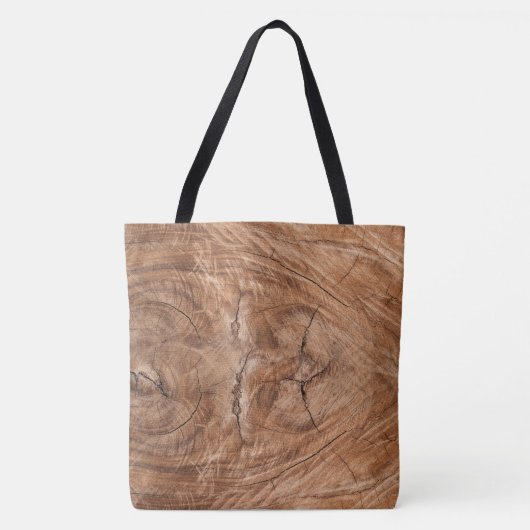 ツリートラック断面 トートバッグ (正面)