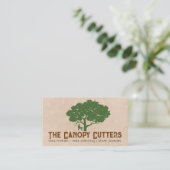 ツリートリマーの専門家 名刺 (スタンド正面)