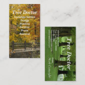ツリートリマー 名刺 (正面/裏面)