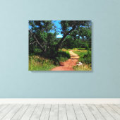 ツリートレイル キャンバスプリント (インサイチュ (ウッドフロア))