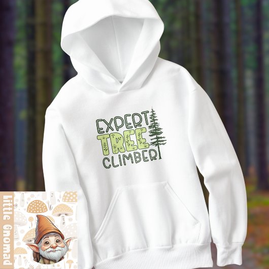 ツリートレッキングクライマーアウトドアアドベンチャーフード付きスウェットシャツ