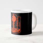 ツリーハウスアパレルとアクセサリー ジャンボコーヒーマグカップ (正面右)