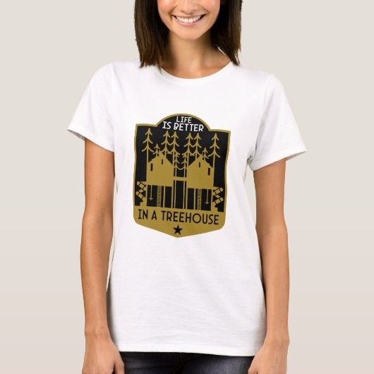 ツリーハウスアパレルデコール Tシャツ (正面)