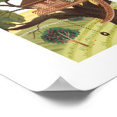 ツリーハウスアートプリント ポスター (角)