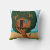 ツリーハウスカートゥーン クッション (裏面)