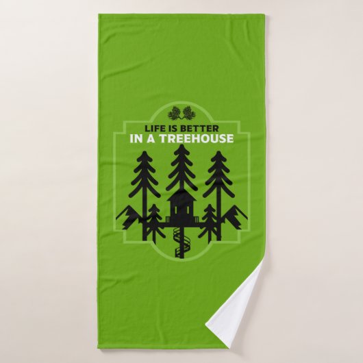 ツリーハウスキッズ新学期 バスタオル (バスタオル)