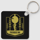 ツリーハウスバケーションホリデーズ キーホルダー (裏面)