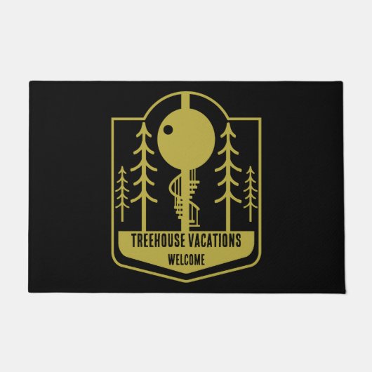ツリーハウスバケーションホリデーズ ドアマット (正面)