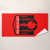 ツリーハウスプレイハウス新学期 バスタオル (バスタオル)