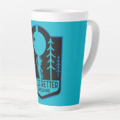 ツリーハウスホームズ カフェラテマグ (右アングル)