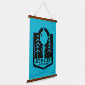 ツリーハウスホームズ 吊り下げ型タペストリー (傾斜あり)