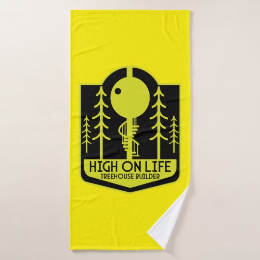 ツリーハウスボーイ新学期 バスタオル (バスタオル)