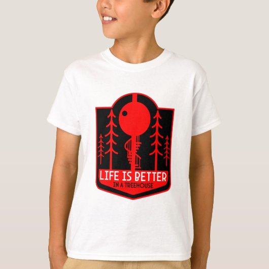 ツリーハウスリビング新学期 Tシャツ (正面)
