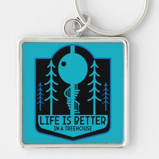 ツリーハウス所有者 キーホルダー (正面)