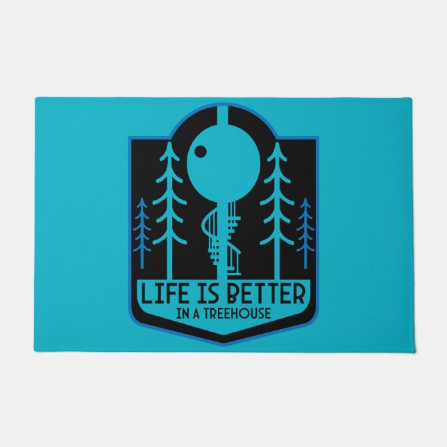 ツリーハウス所有者 ドアマット (正面)