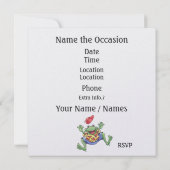 ツリーハウス招待状 招待状 (裏面)