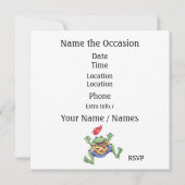 ツリーハウス招待状 招待状 (裏面)