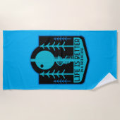 ツリーハウス新学期 ビーチタオル (正面)