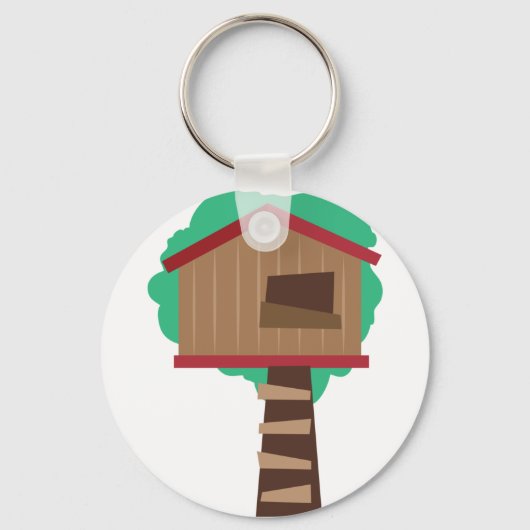 ツリーハウス キーホルダー (正面)