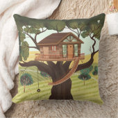 ツリーハウス | クッション (ブランケット)